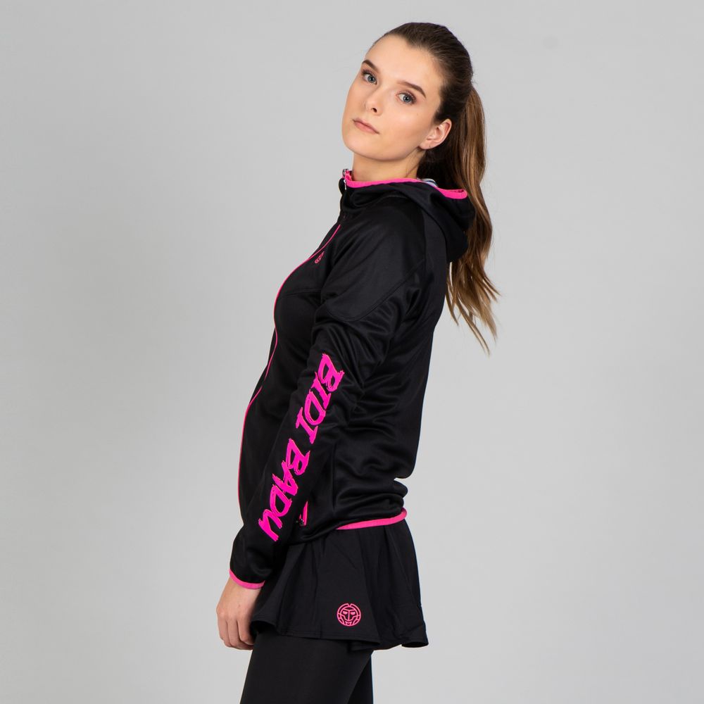 Bidi Badu Inga Tech Jacket wmn black-pink