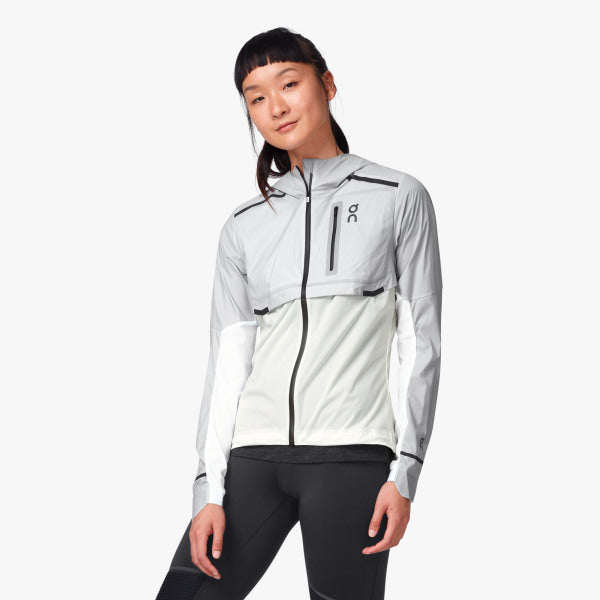 On Weather Jacket wmn grey/white