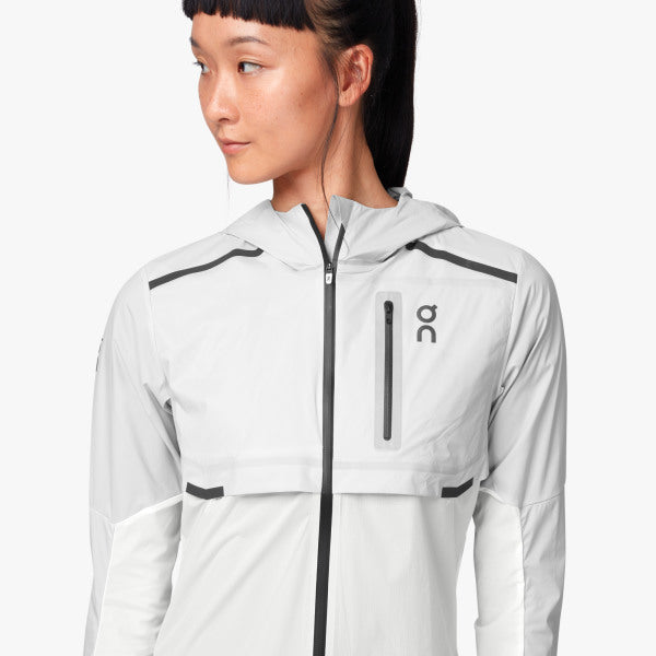 On Weather Jacket wmn grey/white