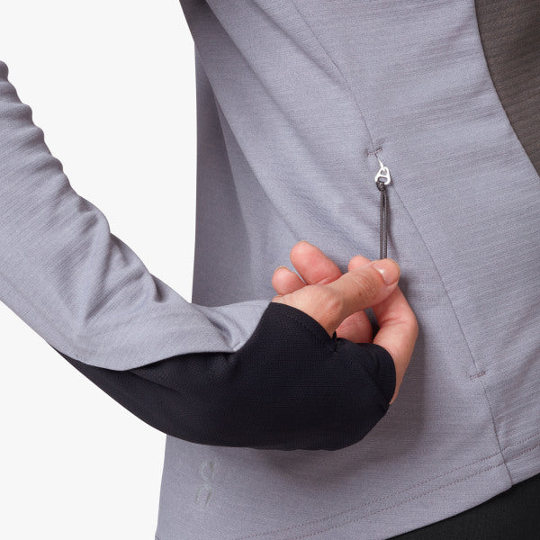 On Weather Shirt wmn fossil/rock