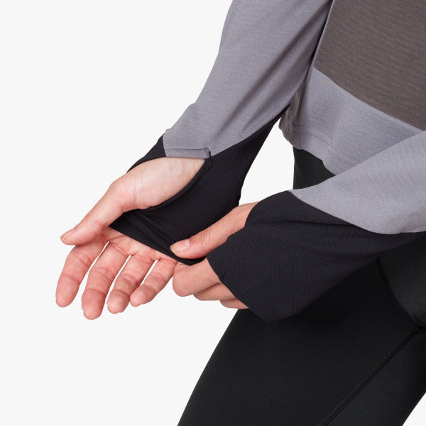 On Weather Shirt wmn fossil/rock