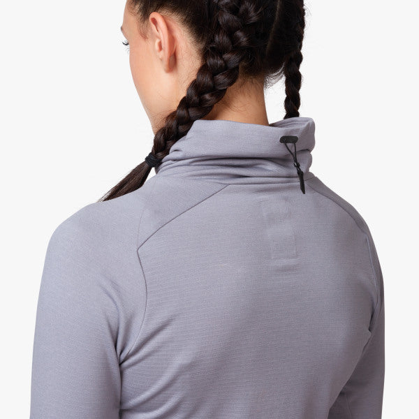 On Weather Shirt wmn fossil/rock