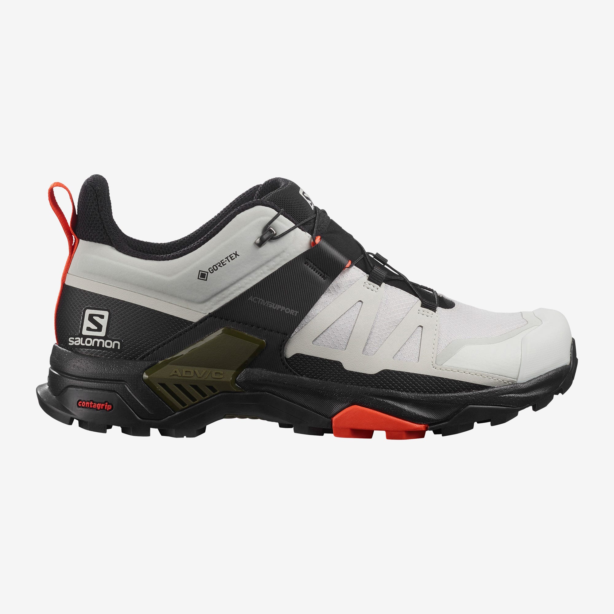 Salomon X ULTRA 4 GTX Lunar Rock/Black/Cherry