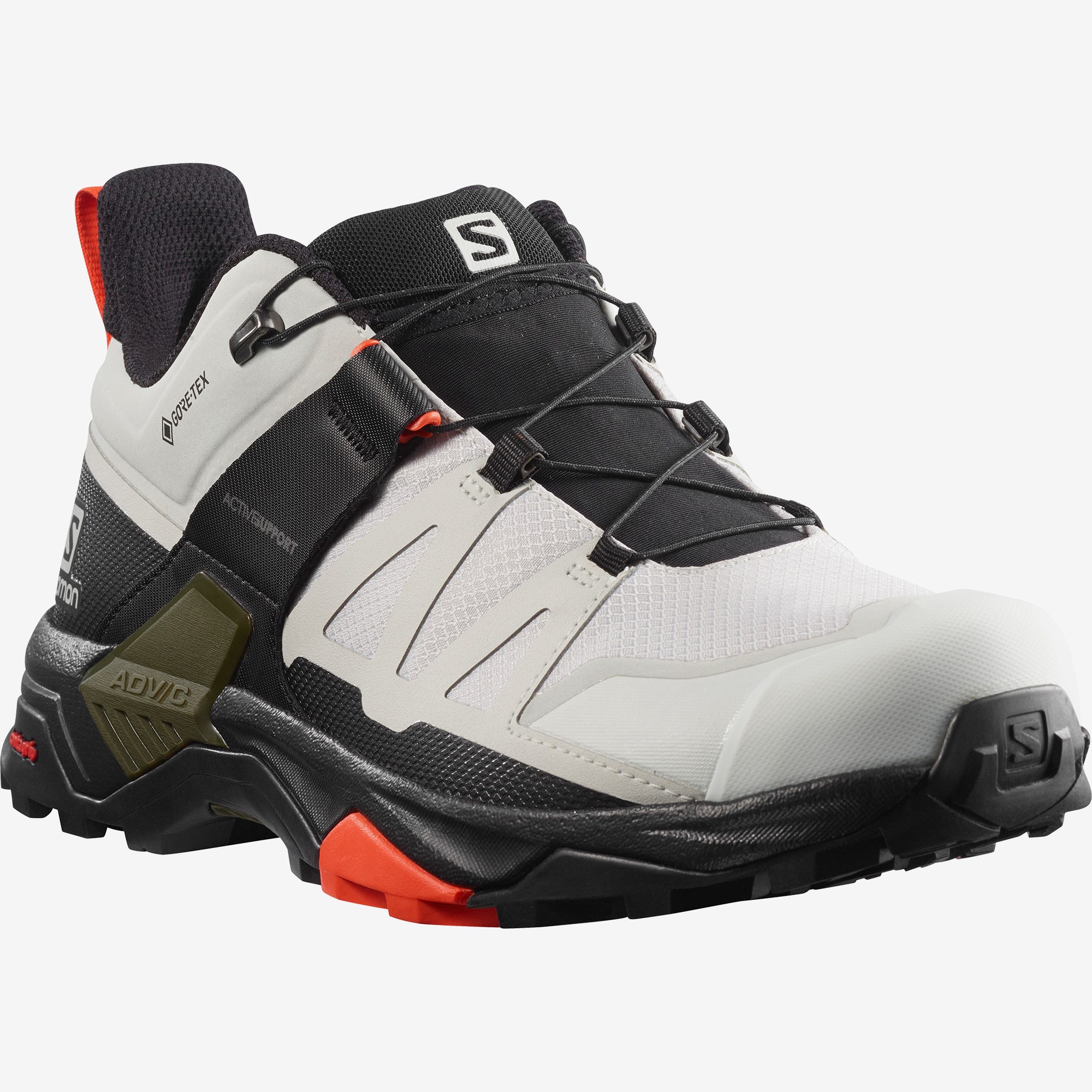 Salomon X ULTRA 4 GTX Lunar Rock/Black/Cherry