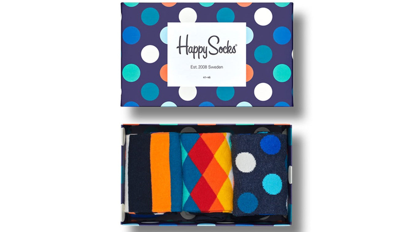 Happy Socks 3-Pack-Mix