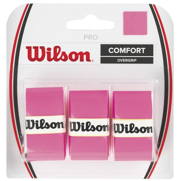 Wilson Pro Overgrip Comfort 3er-Pack pink