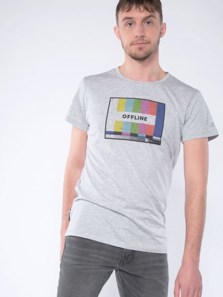 Erdbär T-Shirt Offline grey
