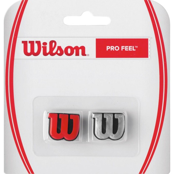 Wilson Pro Feel Vibrationsdämpfer 2er-Pack red/silver
