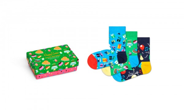 Happy Socks Kids Birthday Socks Box