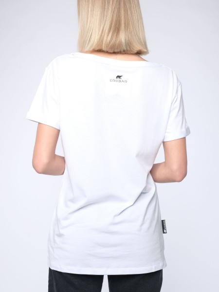 Erdbär Stand for values T-Shirt white