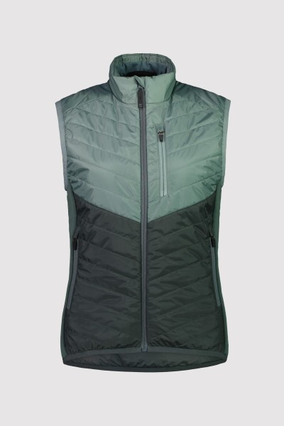 Mons Royale Neve Wool Insulation Vest women - sage