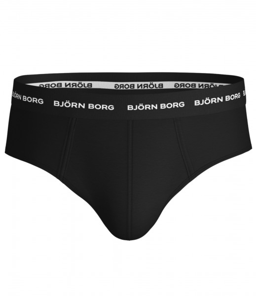 Björn Borg Solid Essential Briefs 3-Pack black