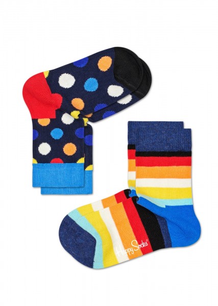 Happy Socks 2-Pack Big Dot Kids
