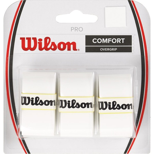 Wilson Pro Overgrip Comfort 3er-Pack white