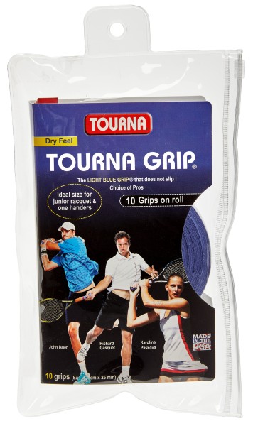 Tourna Grip Standard blau - 10 Grips on roll