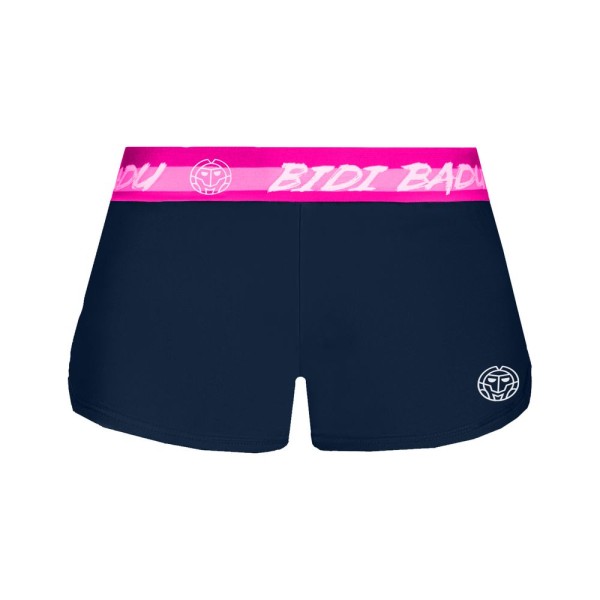 Bidi Badu Tiida Tech 2in1 Shorts wmn dark blue-pink