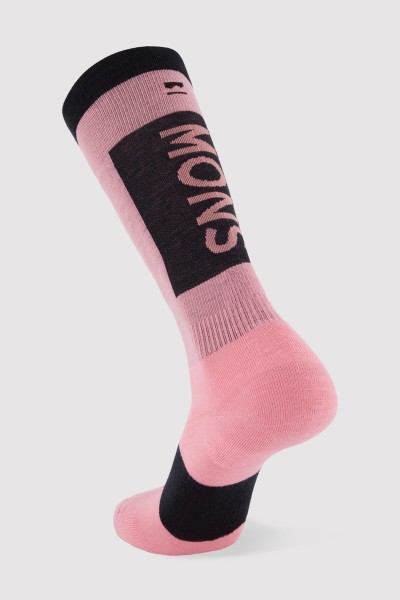Mons Royale Atlas Merino Snow Sock - pink