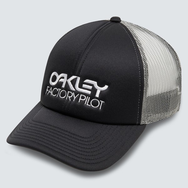 Oakley Factory Pilot Trucker Hat-black