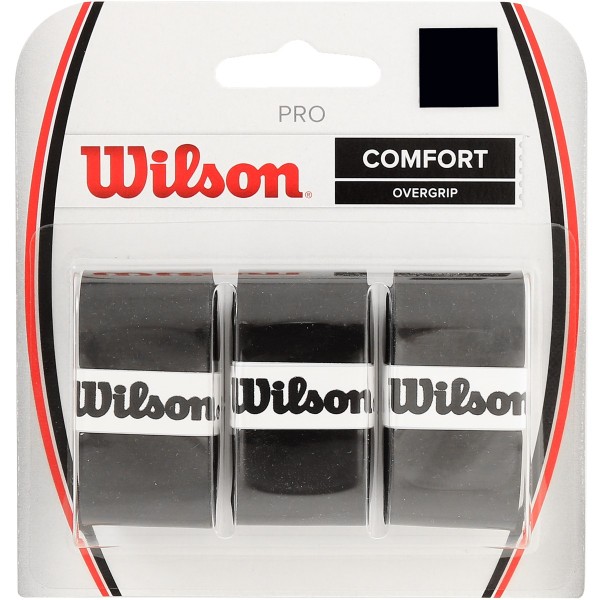Wilson Pro Overgrip Comfort 3er-Pack black