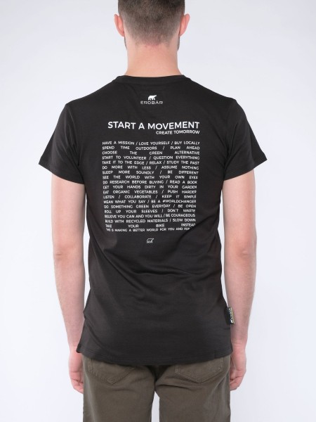 Erdbär T-Shirt start a movement black