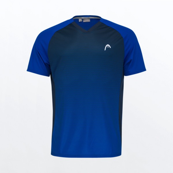 Head Topspin T-Shirt royal blue-print vision